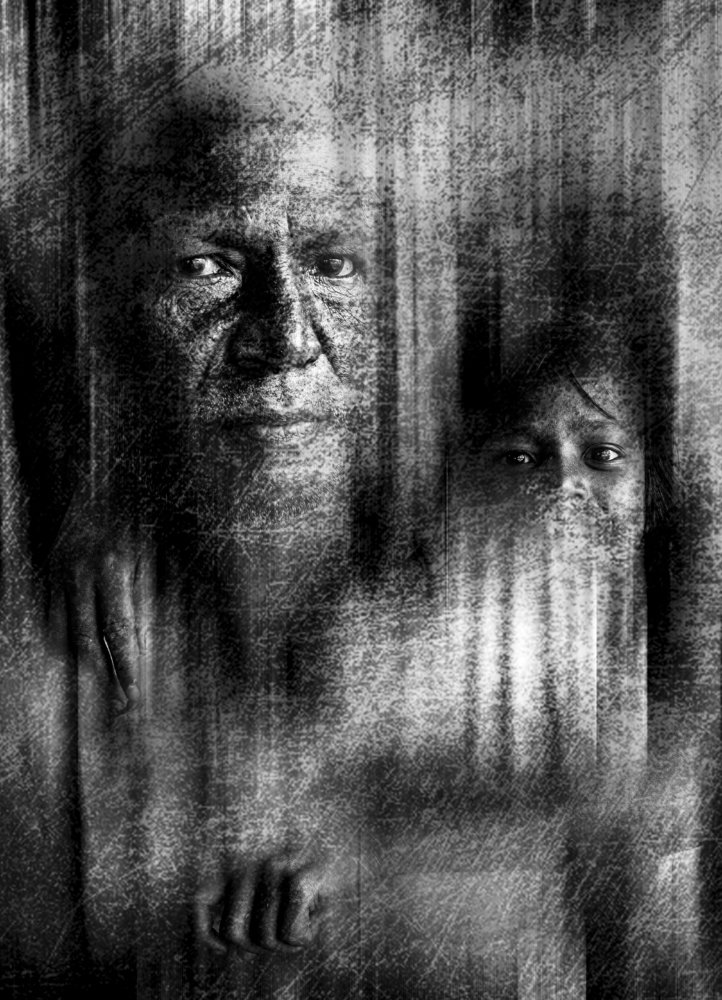 DAUGHTER WITH HER FATHER