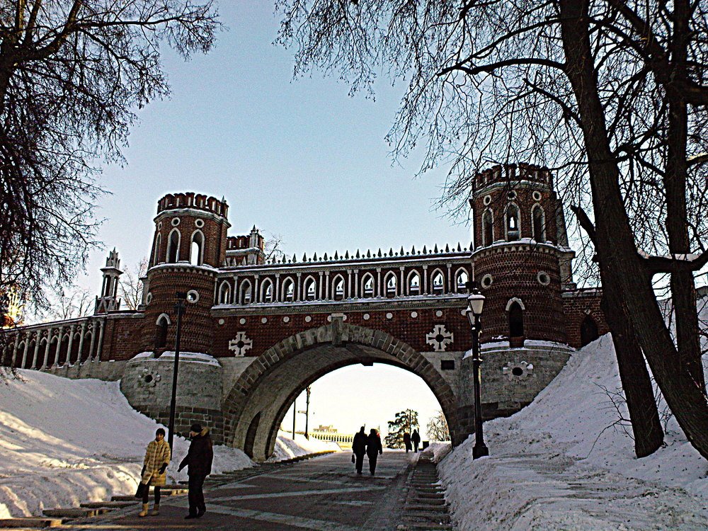 Зима в Царицыно.