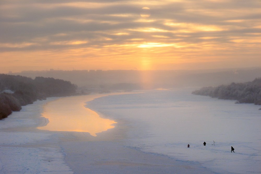 Утро рыбака.