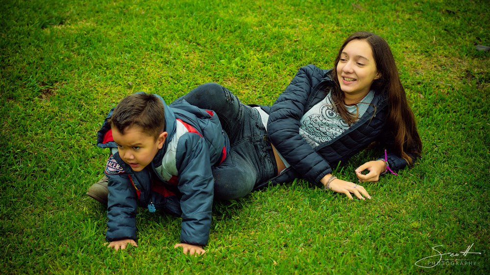 She always makes her younger brother angry