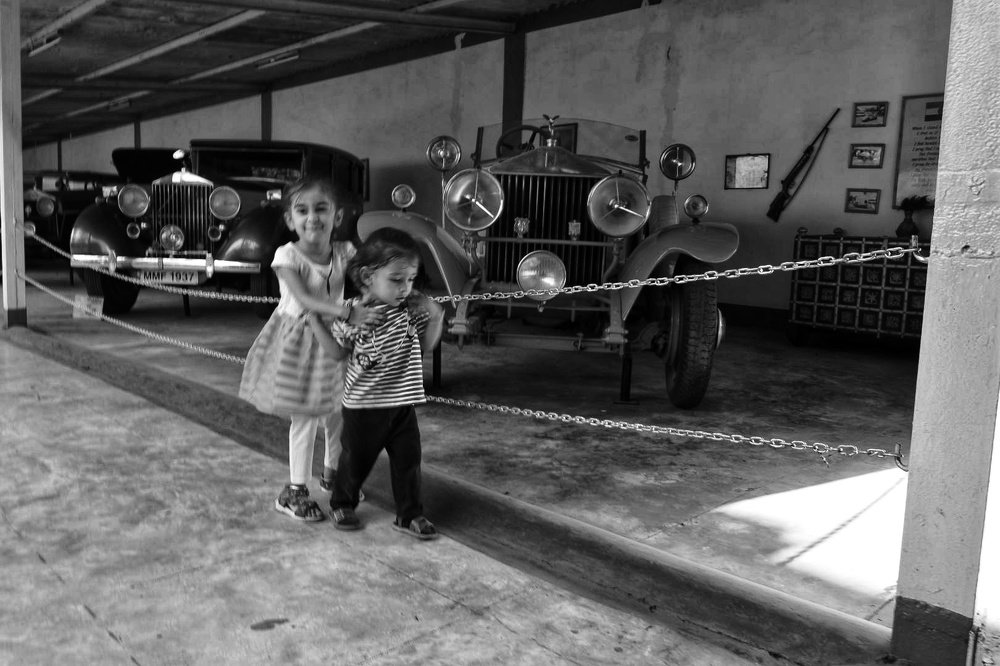 Vintage-Portraits-along with brother and sister