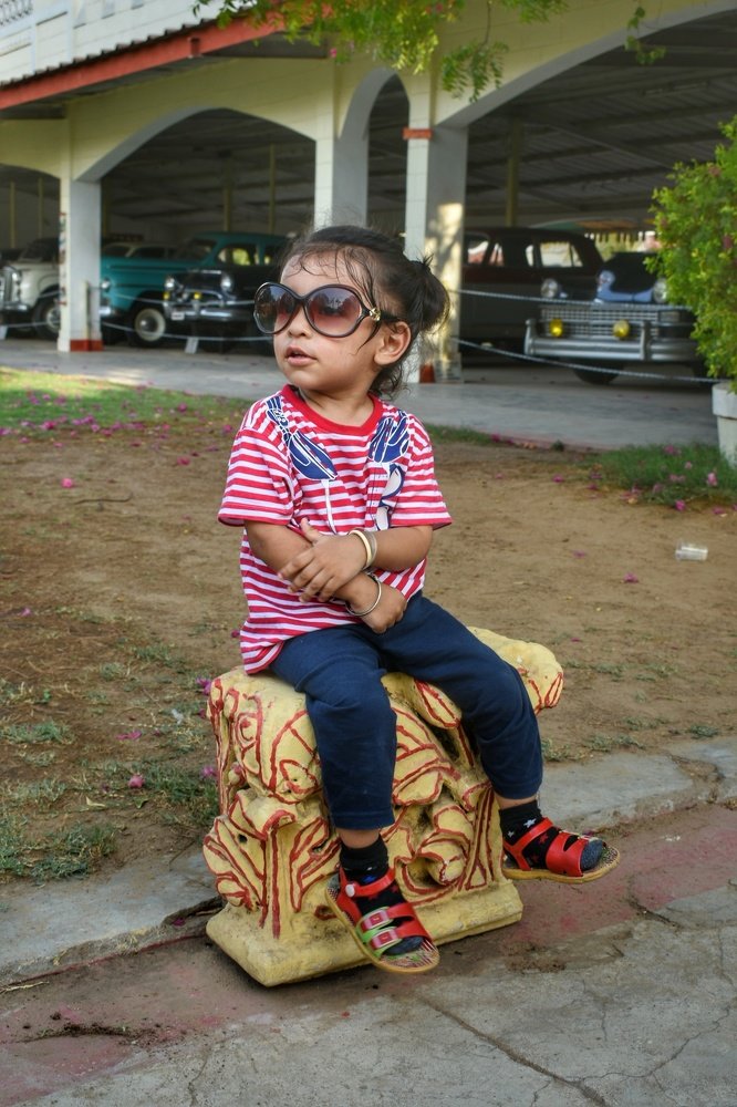 Portait- Vintage Cars background