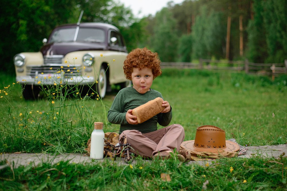 Клим и булка