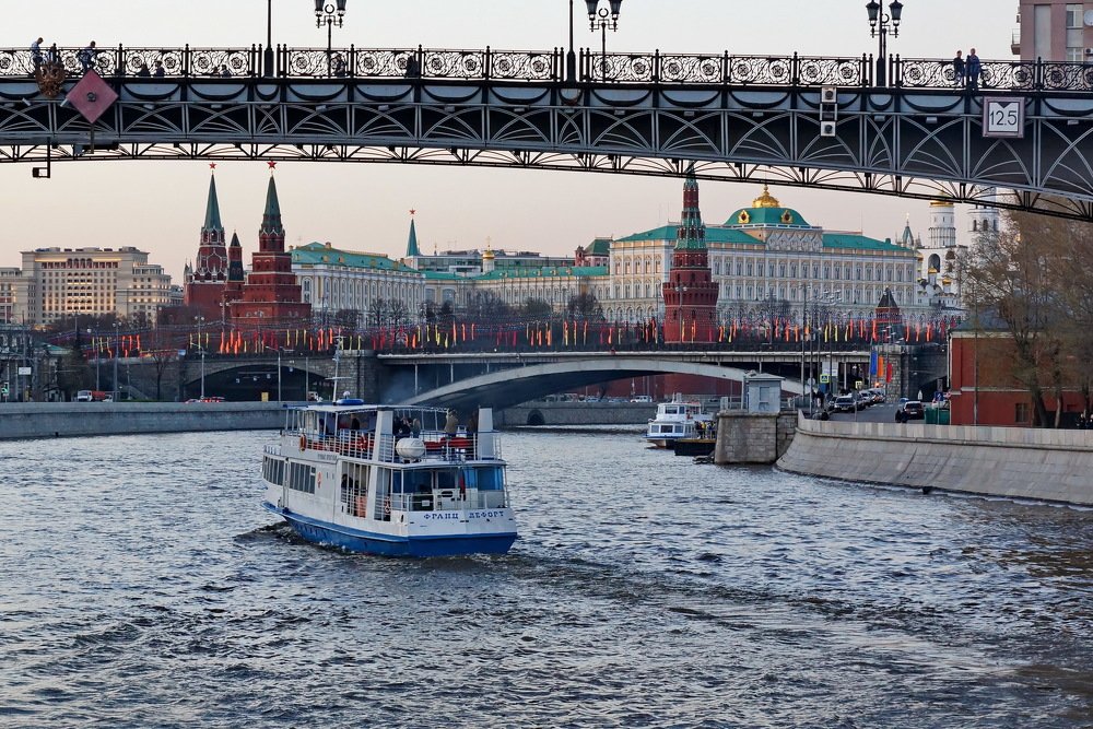 Москва в майские праздники
