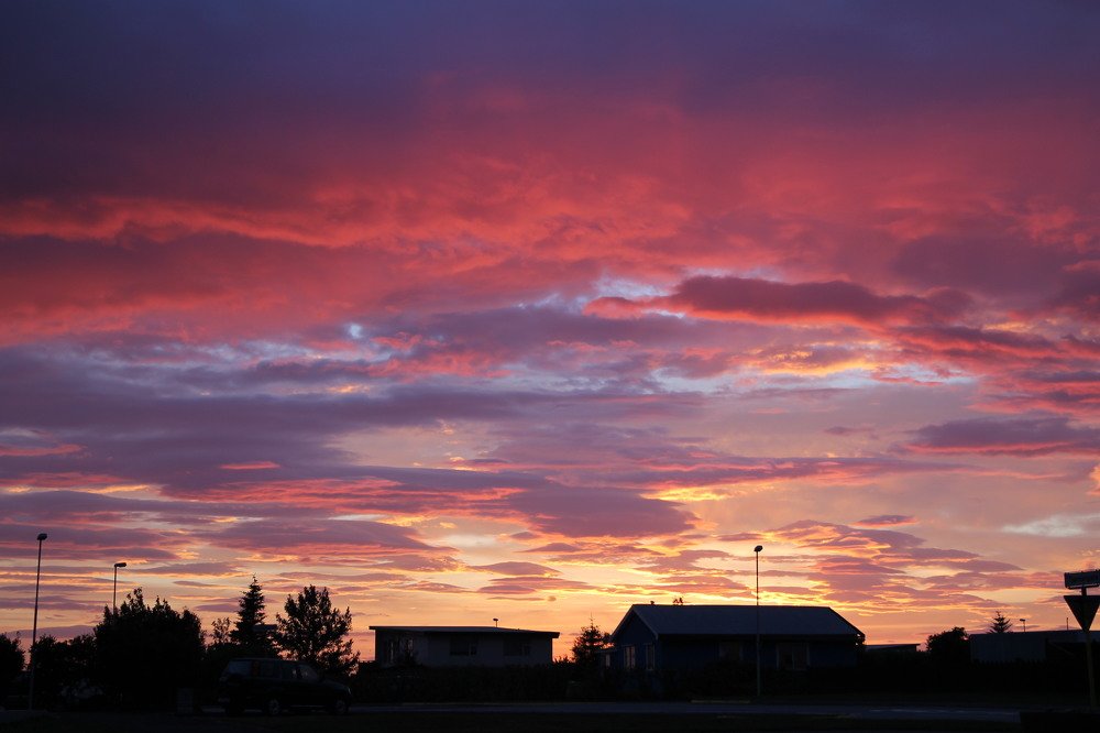 Пожар в небе