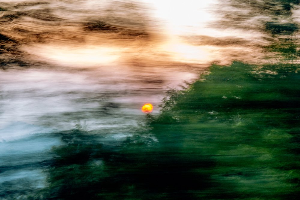 Natural canvases painted