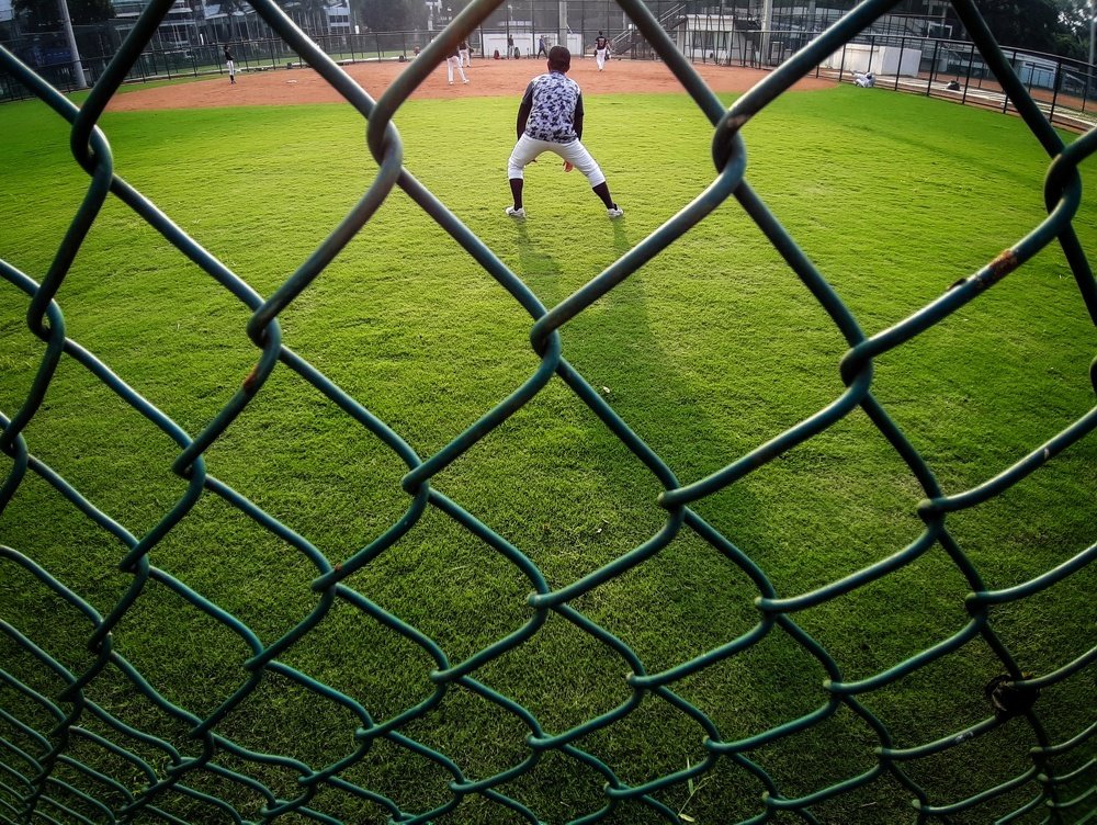 Playing baseball with framing