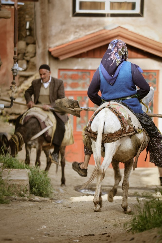 The man and woman are indifferent