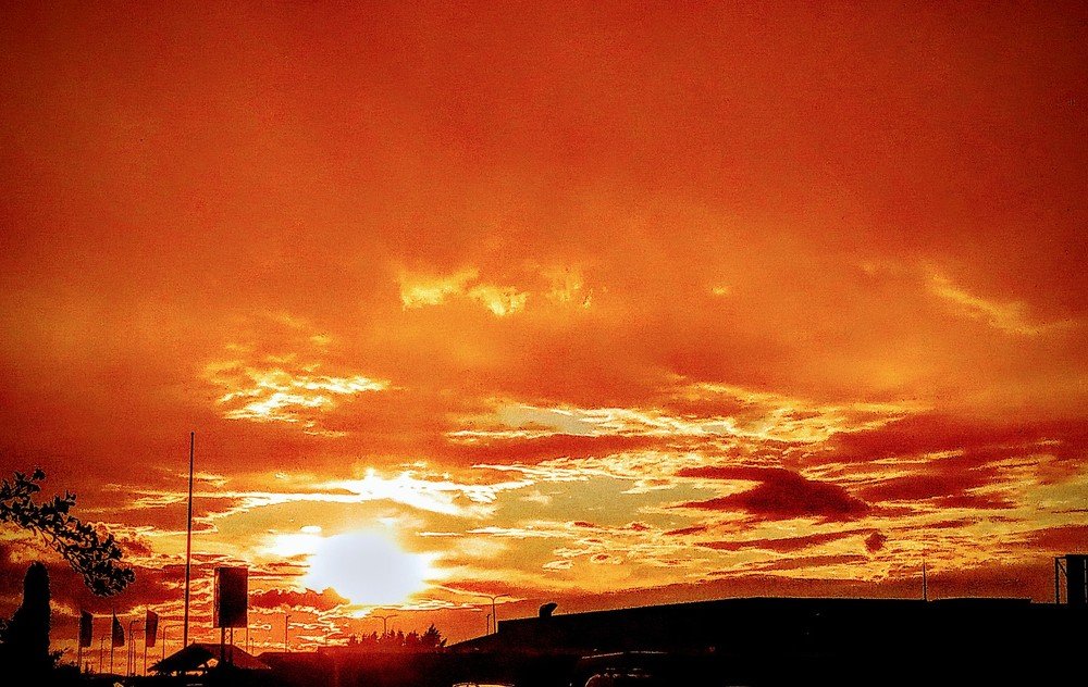 Закат в июне