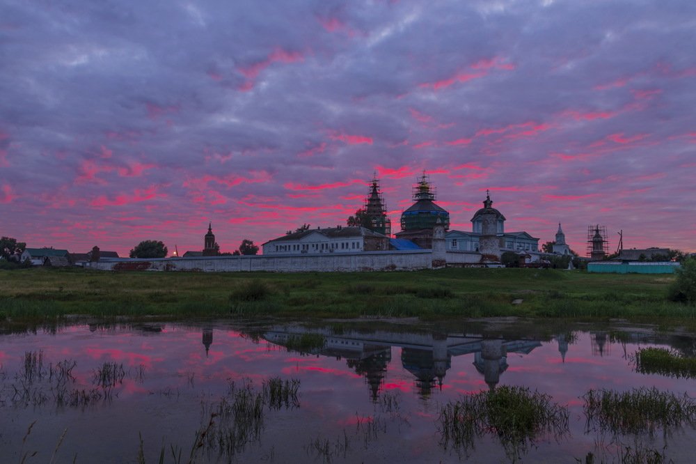 Утро в селе Старое Бобренево