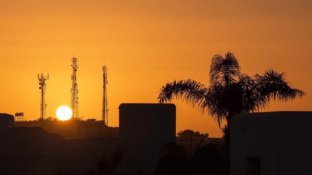 Рассвет в Египте