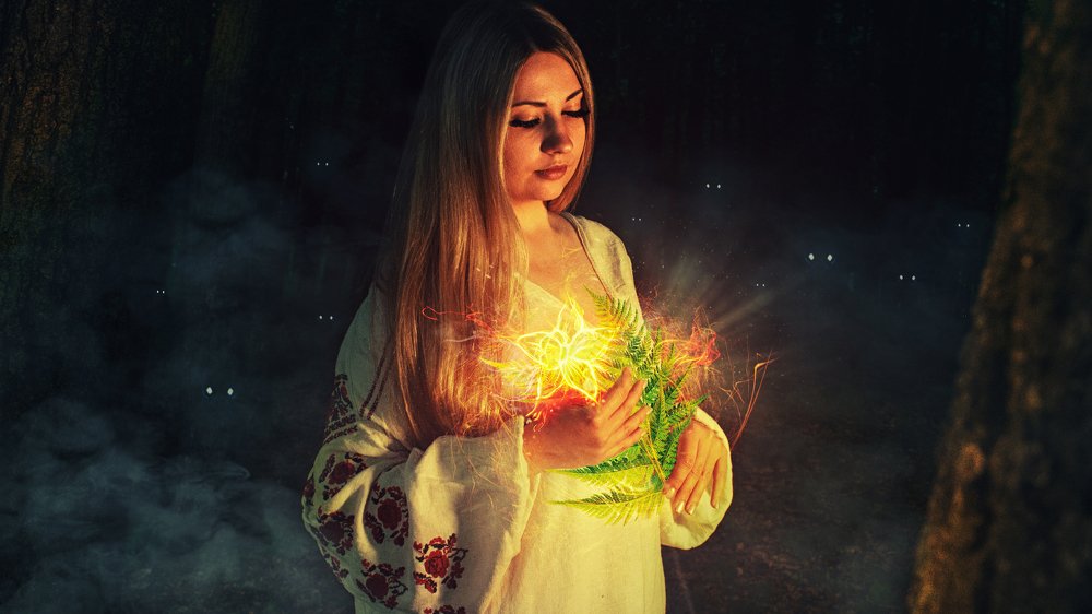 "Цвіт папороті — квітка щастя"