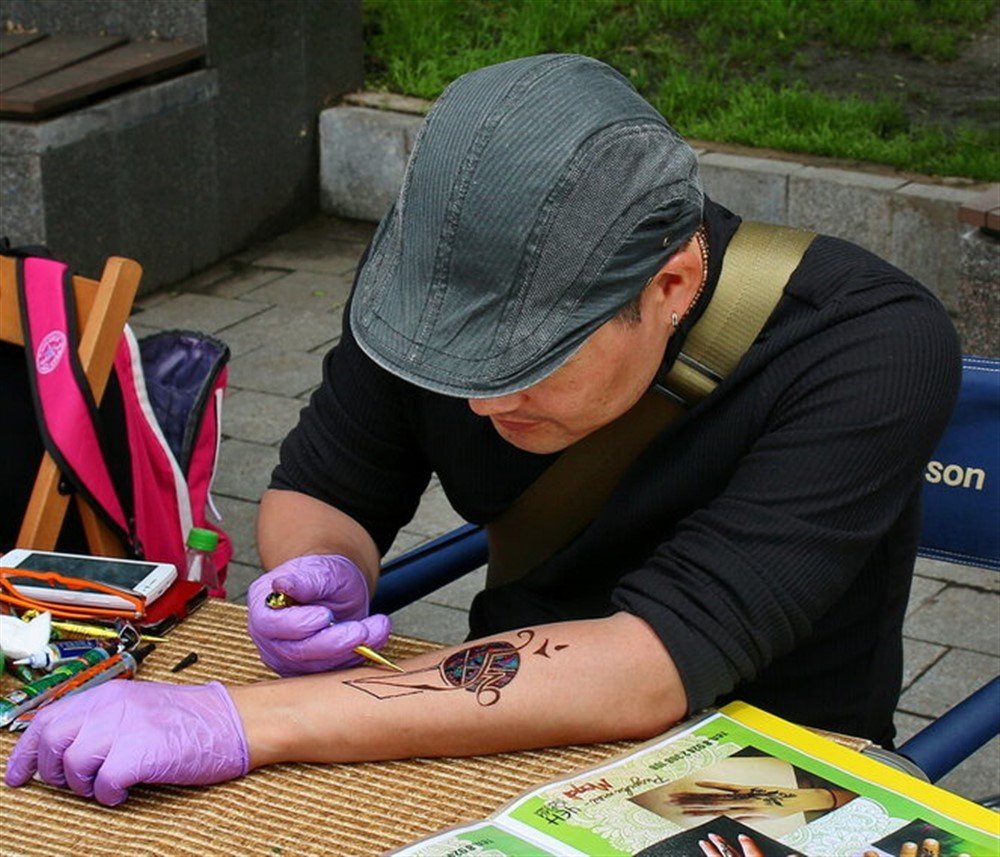 Мастер боди пэйнтинга.