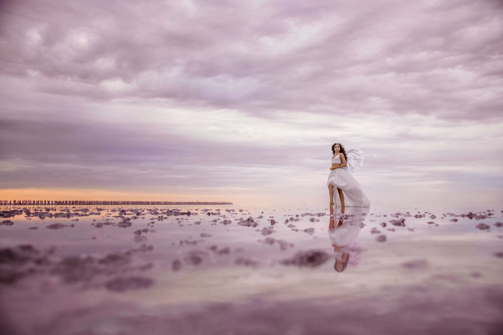 Розовое озеро