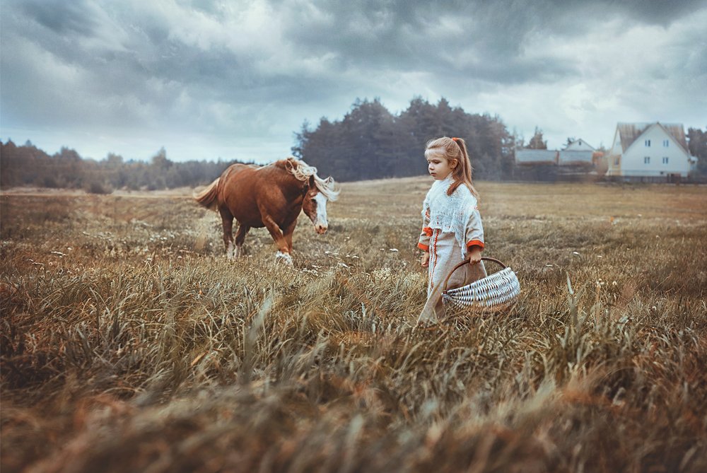 Лето в деревне