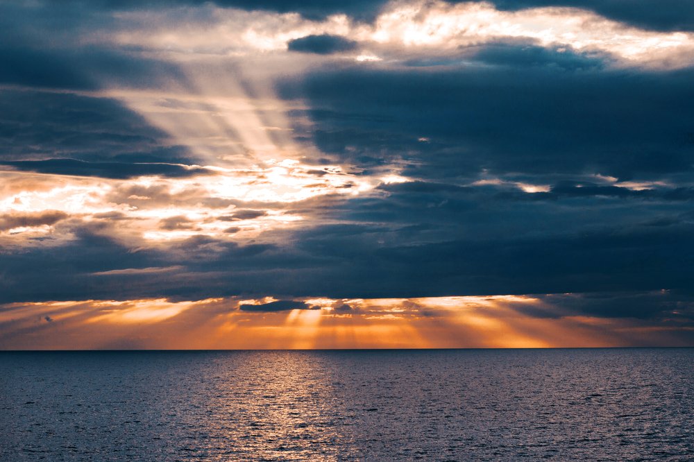 Закат солнца на Казантипе