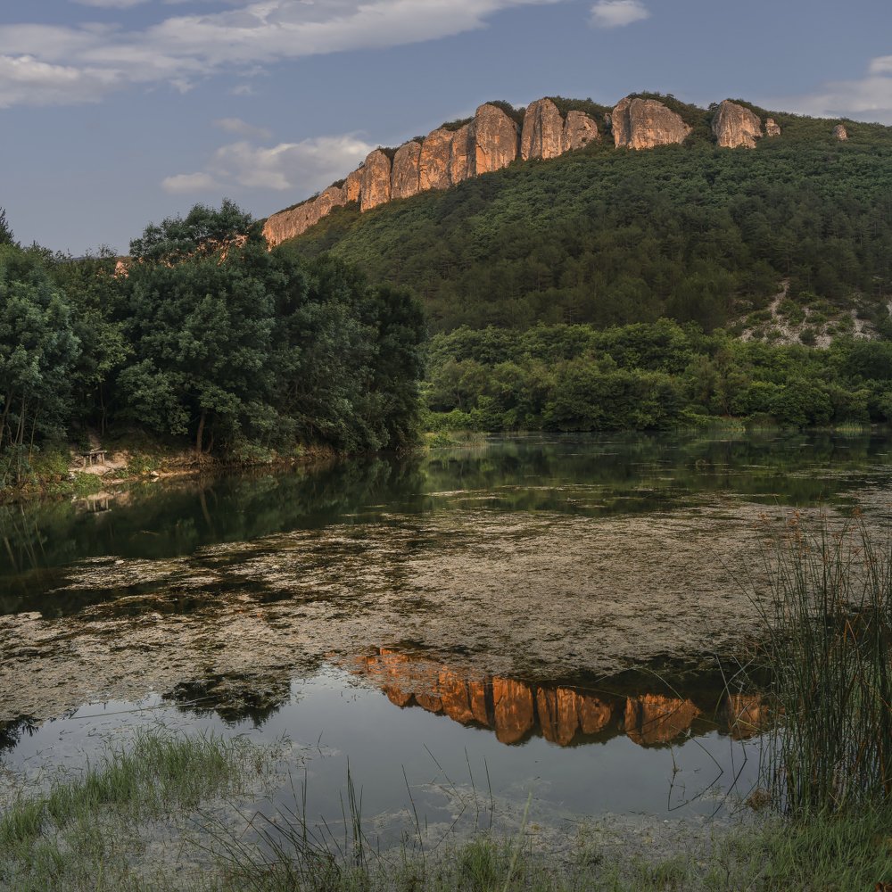 Утро на Девичьем озере