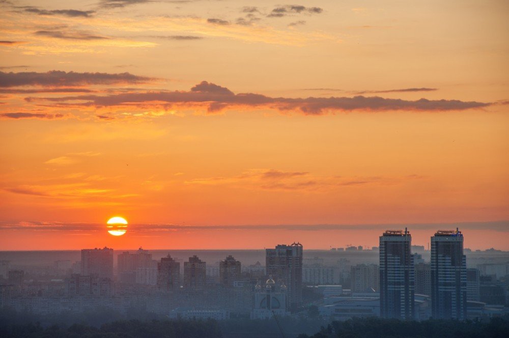 Рассвет над Днепром
