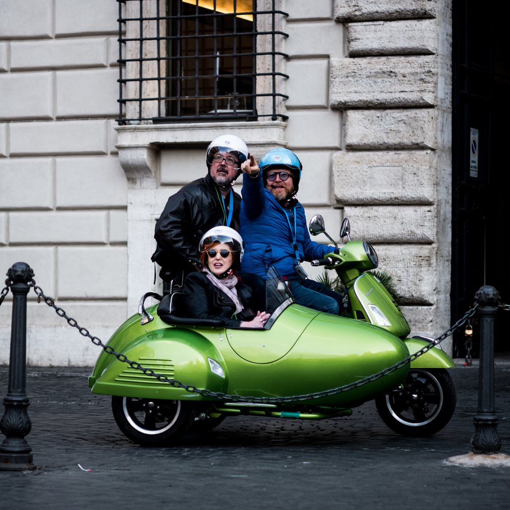 Vespa in Roma