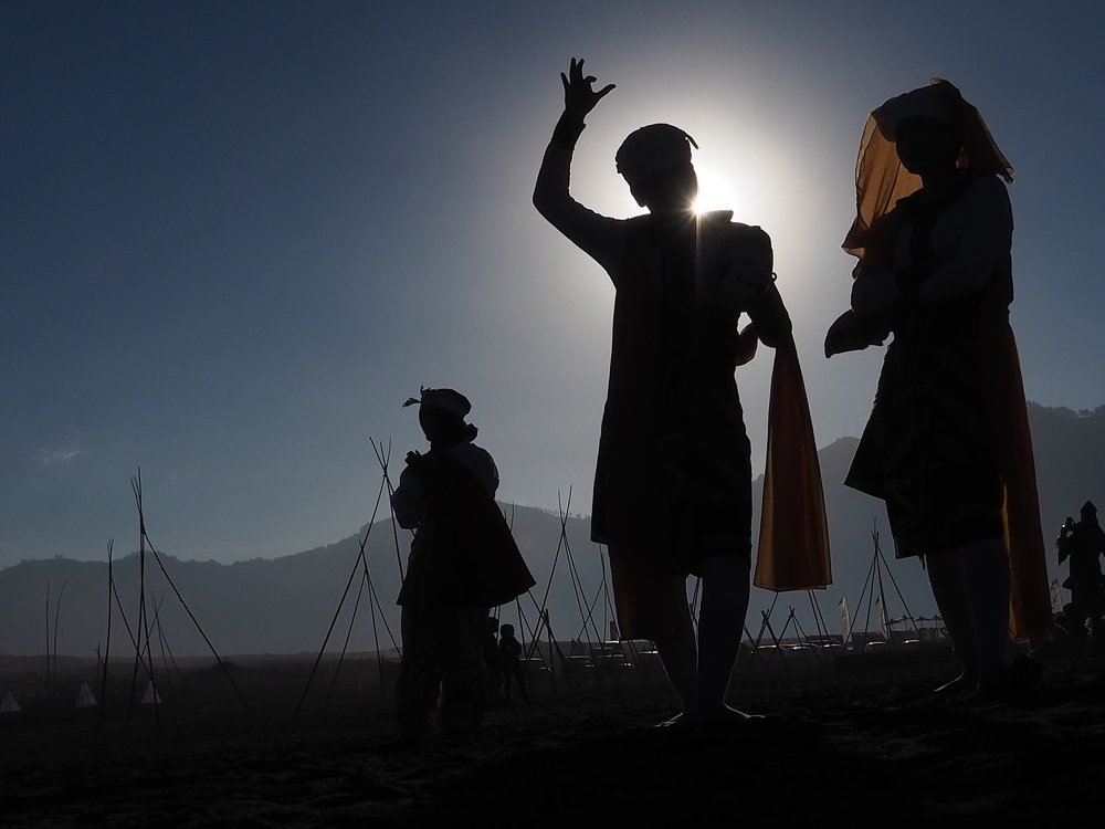 Danceing before sunset