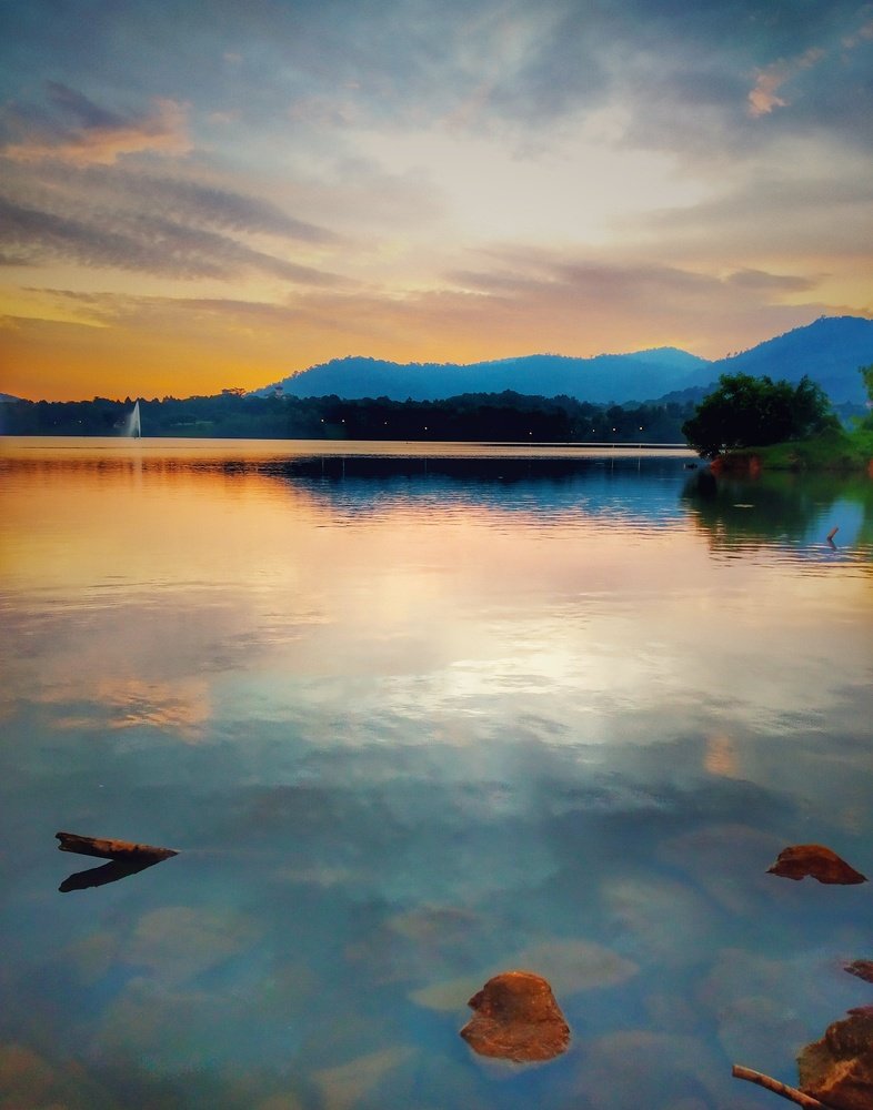 Sunset at Kepong Metropolitan Park
