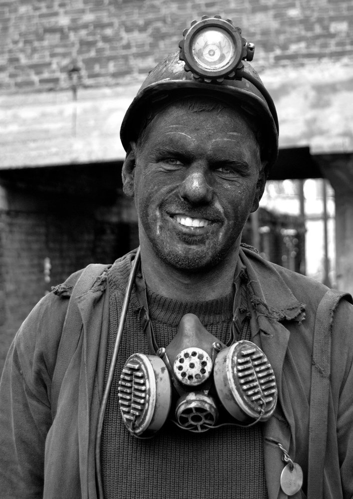 Улыбка шахтера