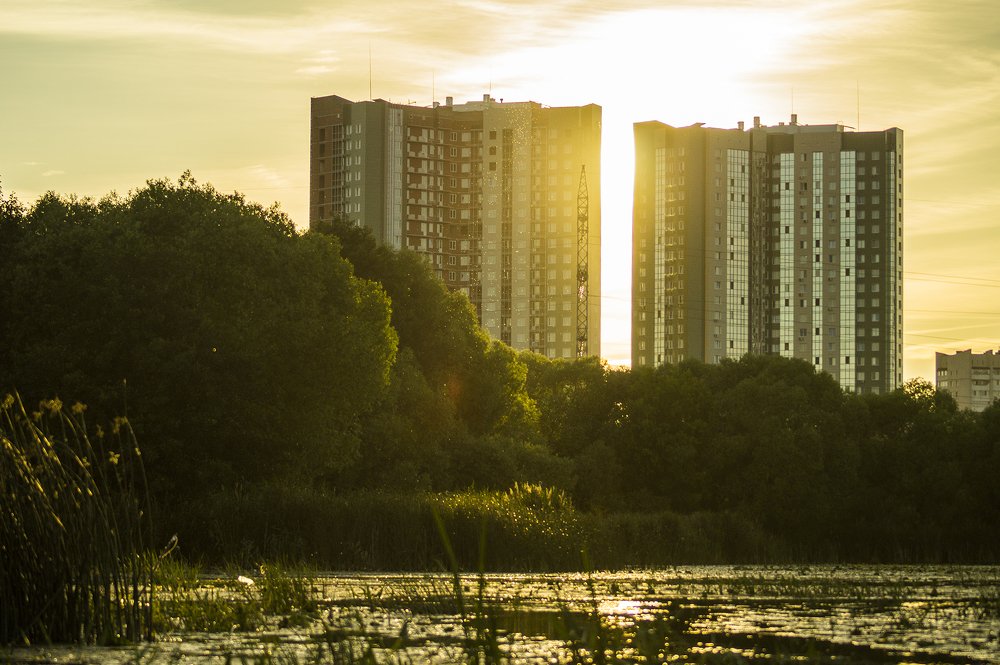 Закат на Свияге