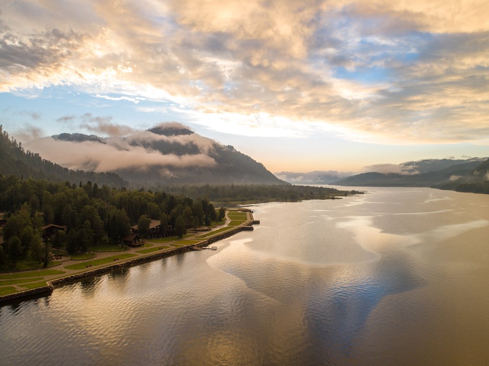 Рассвет на Алтае