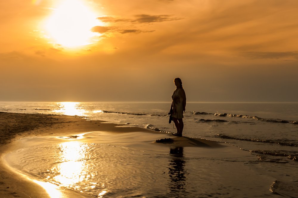 The golden sea