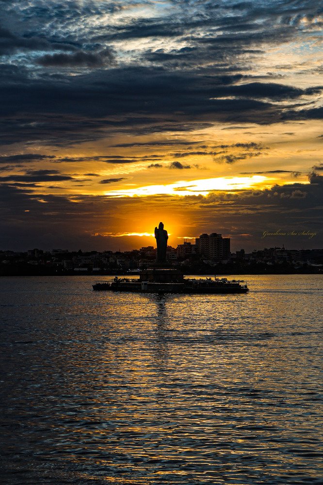 Serene sunset