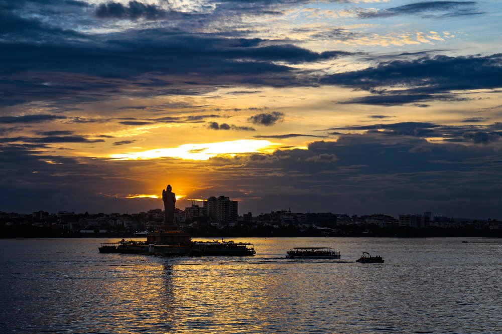 Serene sunset