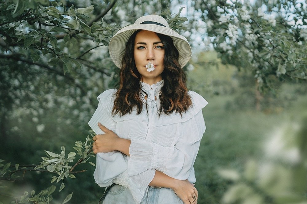 Яблоня в цвету