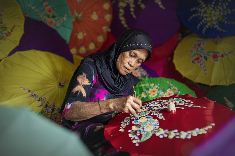 Traditional umbrella