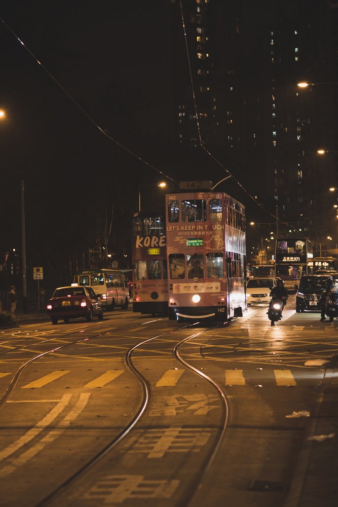 ночной трамвай