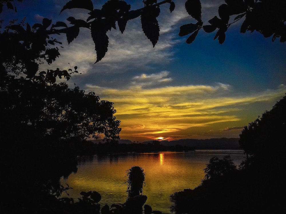 Sunset at Kaptai,Bangladesh
