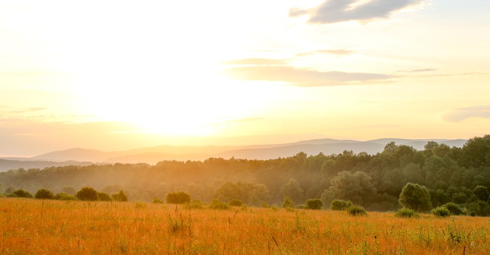 Южный Урал на рассвете