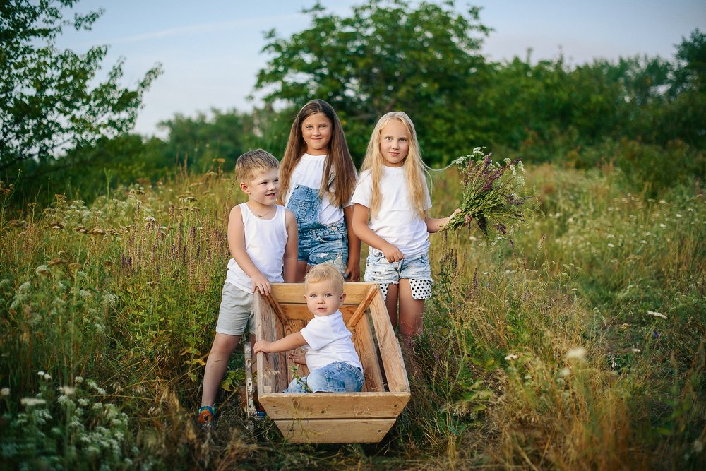 Лето в деревне