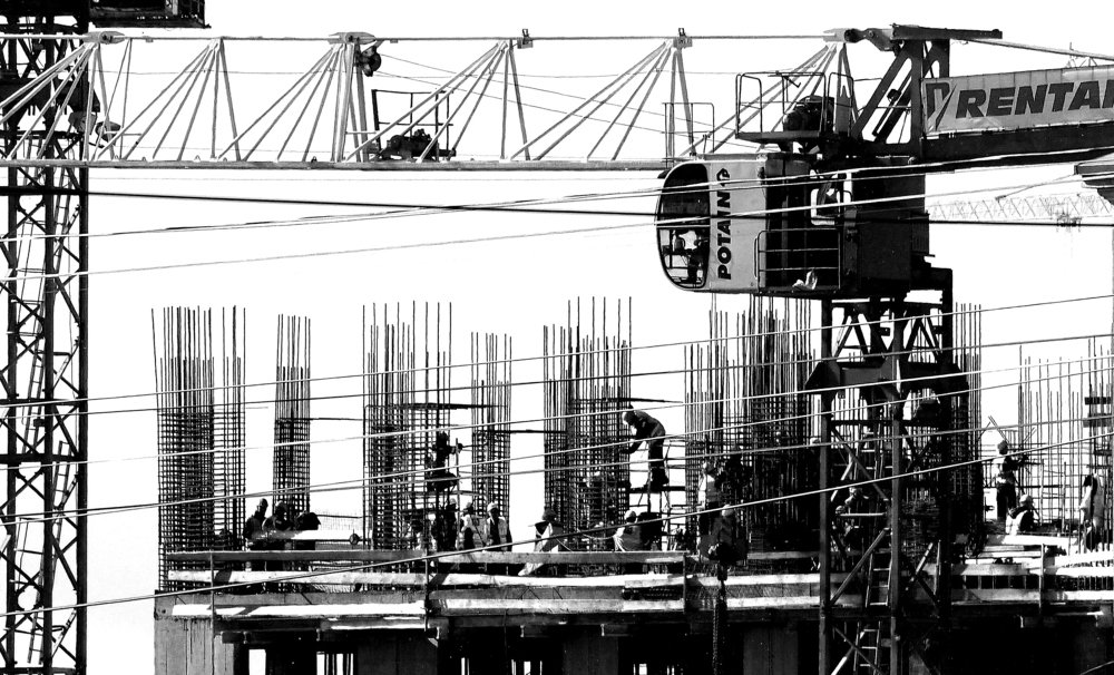 Монтажники.