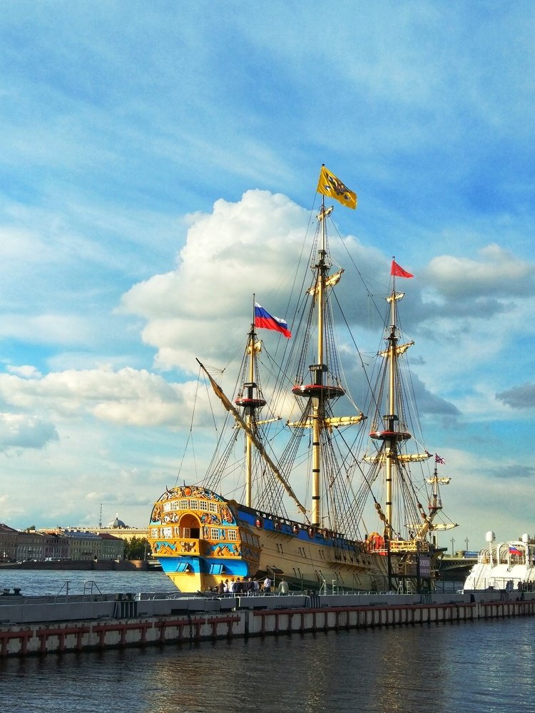 Фрегат "Полтава".