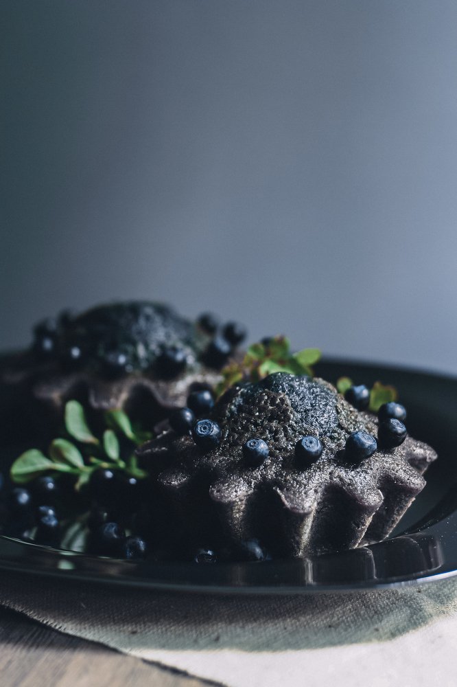 Черничный десерт