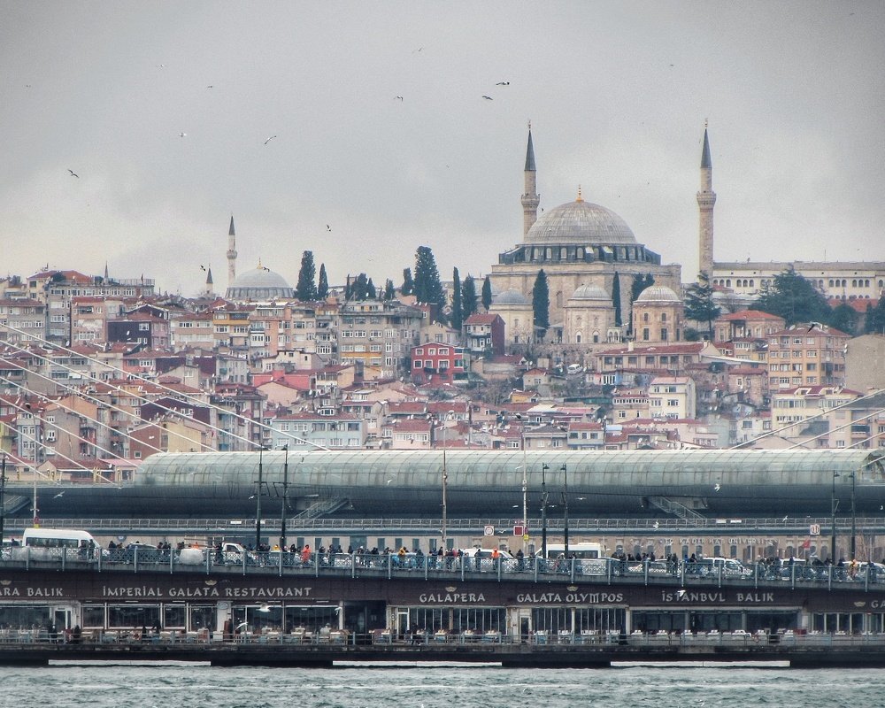 Istanbul from a Bosphorus cruise