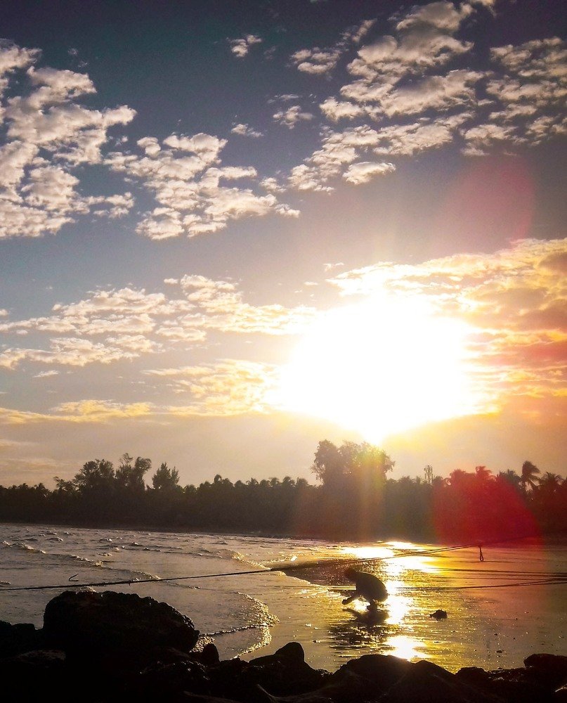 Sunrise at Saint Martin's Island, Bangladesh