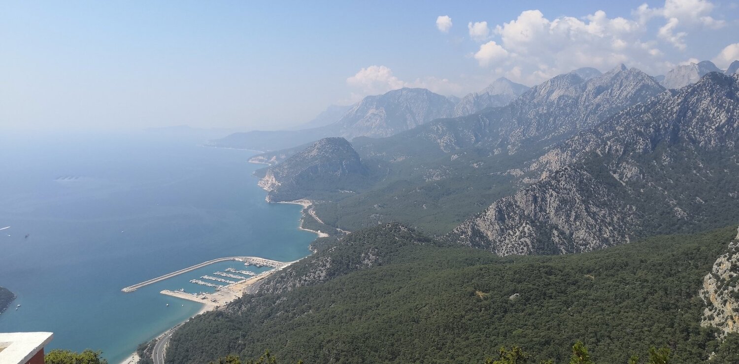 Горы, море,Турция