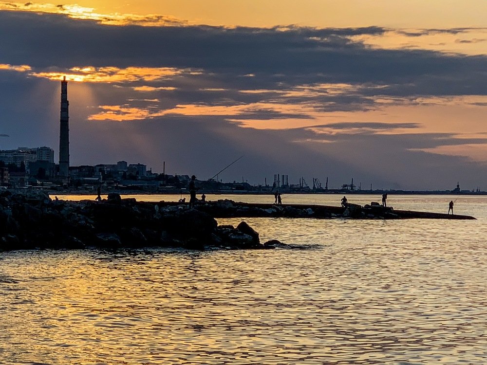 Каспийский закат