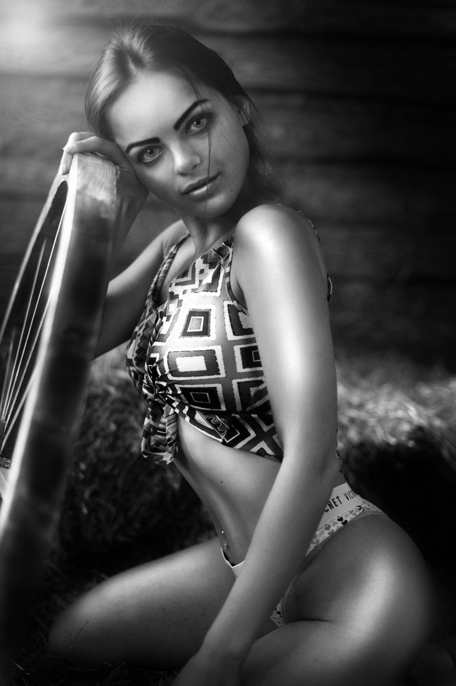 Вика и колесо