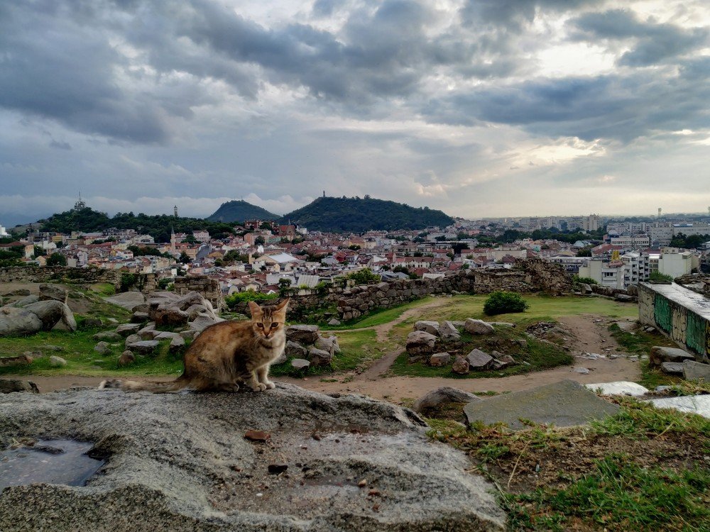Nebet Tepe Plovdiv, after rain