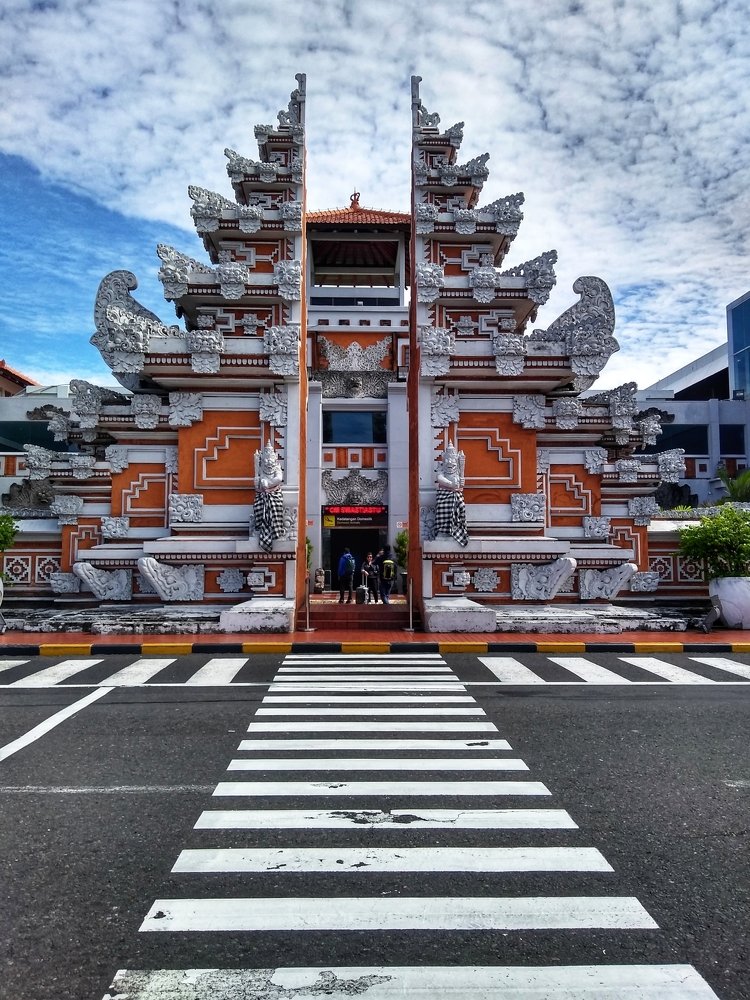 A Symmetrical Gateway in Bali