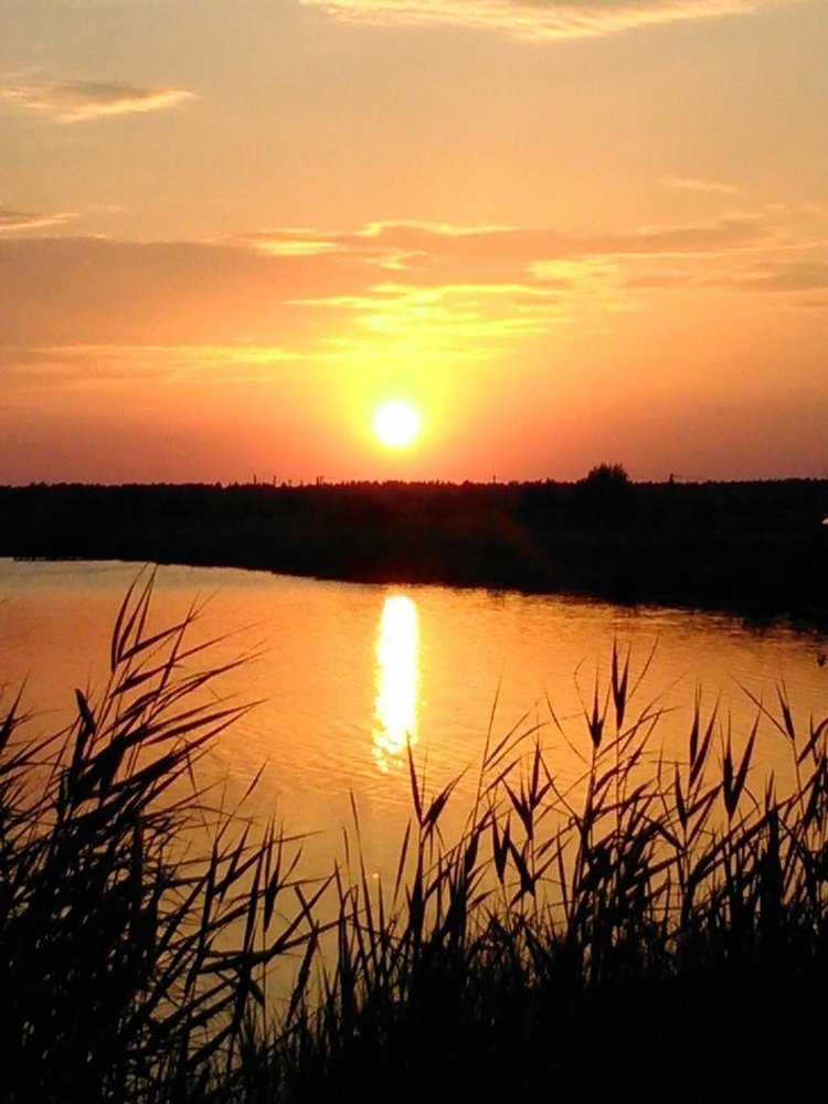 Яркие краски заката!