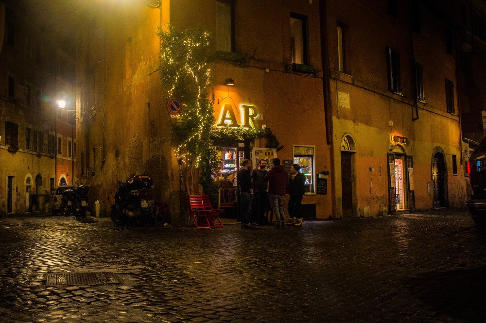 Night life at Rome