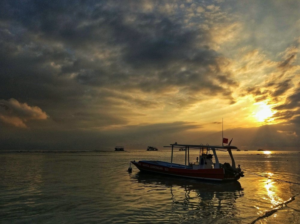 An epic sunrise